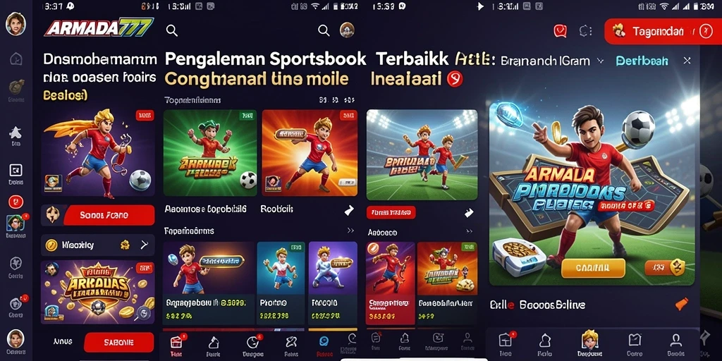 Tampilan gameplay Sportsbook yang menarik dan interaktif.