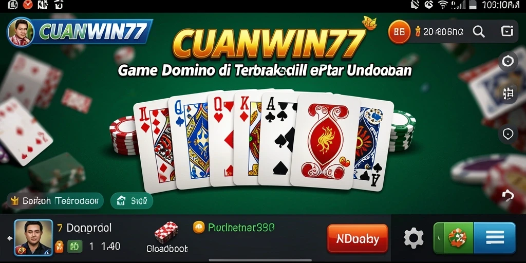 Tampilan antarmuka CUANWIN77 yang menarik dan gameplay seru.