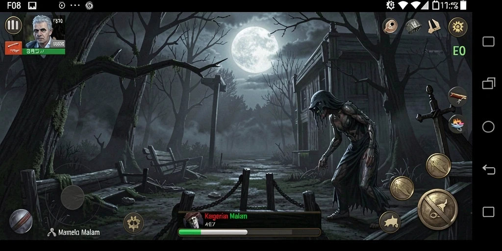 Gameplay seru dengan atmosfer menyeramkan dan makhluk menyeramkan.