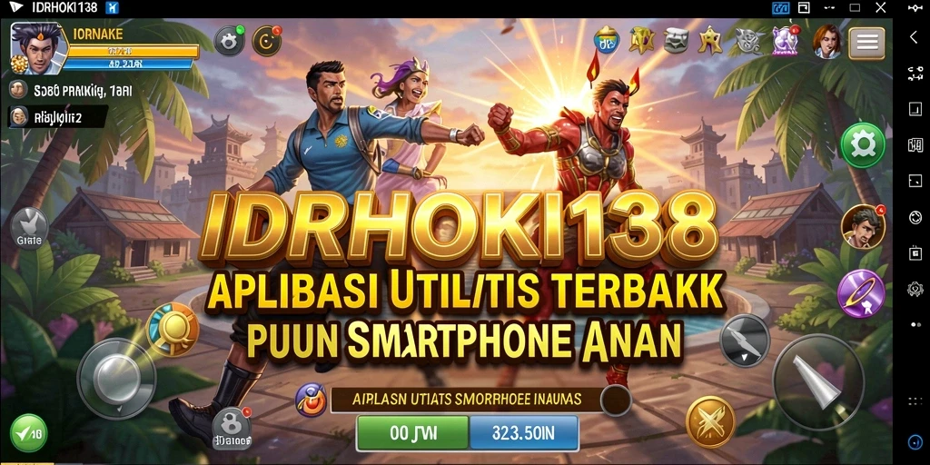 Tampilan antarmuka aplikasi IDRHOKI138 yang modern dan fungsional.