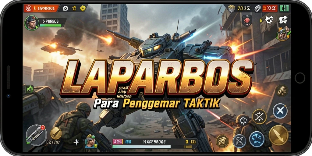 Gameplay seru dan strategi mendalam dalam LAPARBOS.