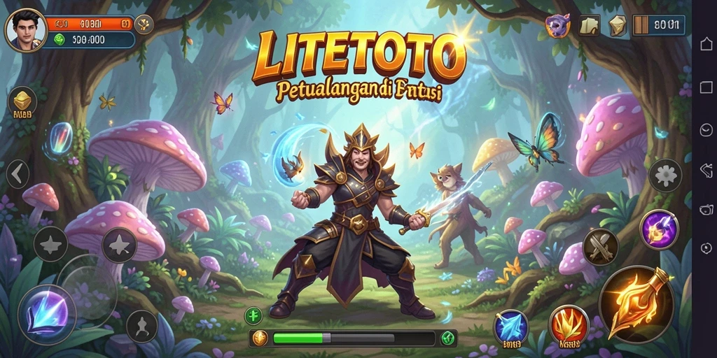 Tampilan gameplay menawan dari LITETOTO yang penuh dengan petualangan.
