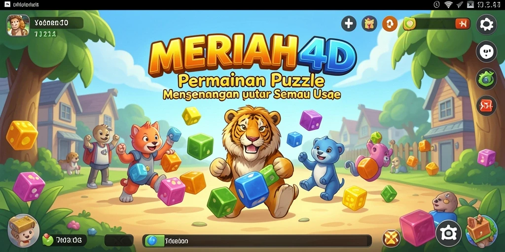 Screenshot gameplay menunjukkan tantangan Puzzle yang seru dan menarik.