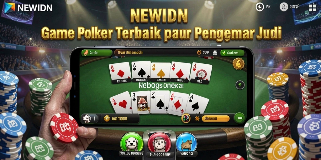 Screenshot gameplay Poker yang mendebarkan di NEWIDN.