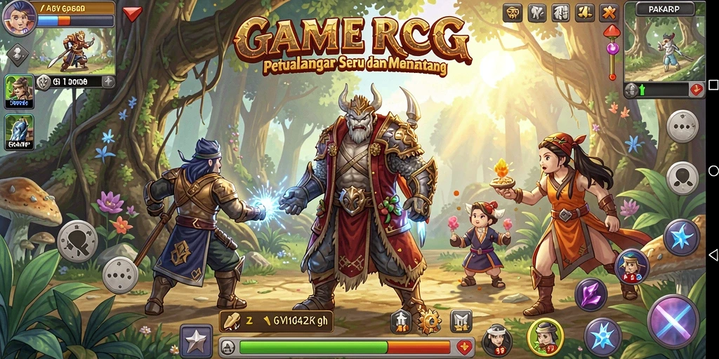 Tampilan menawan dari gameplay dalam PAKARJP yang menggugah semangat petualangan.