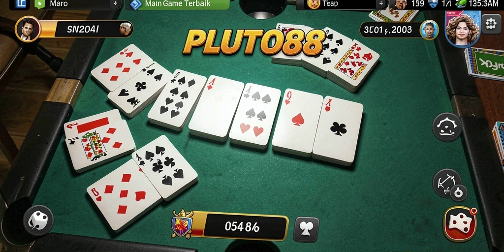 Tampilkan gameplay menarik dari permainan Domino di PLUTO88.
