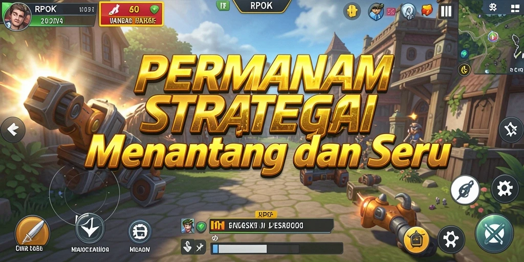 Gameplay RPOK yang menarik dengan elemen strategi yang mendalam.