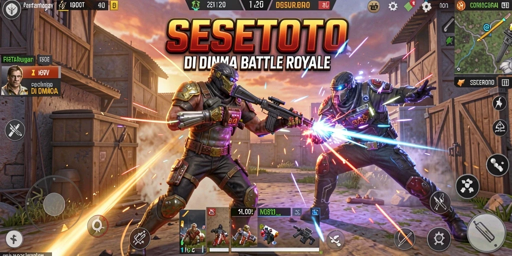 Gameplay seru SESETOTO dalam arena Battle Royale
