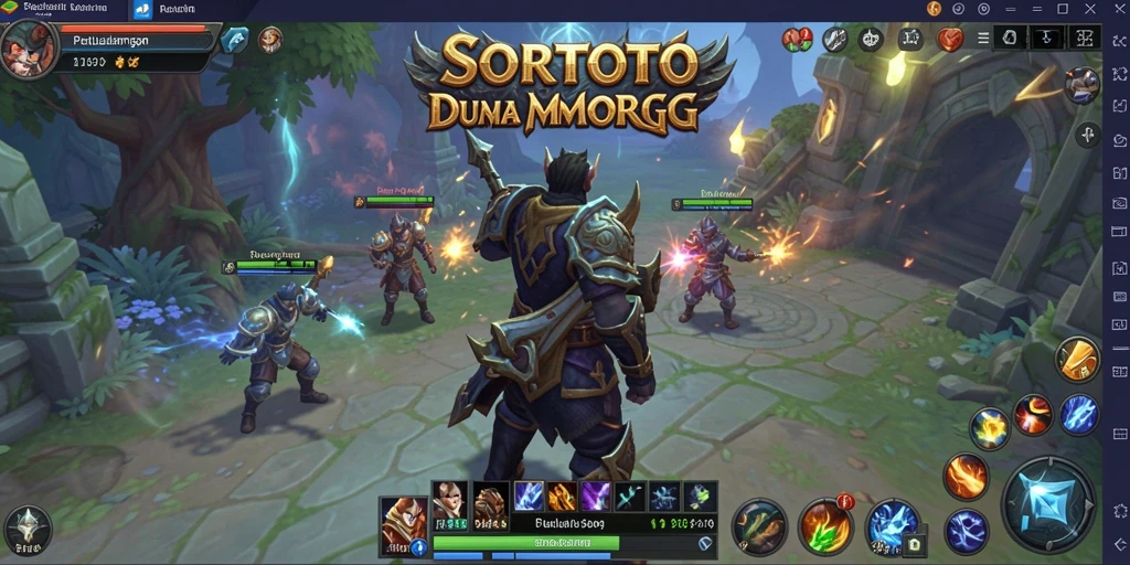 Tampilan gameplay SORTOTO yang mendebarkan dan interaktif.