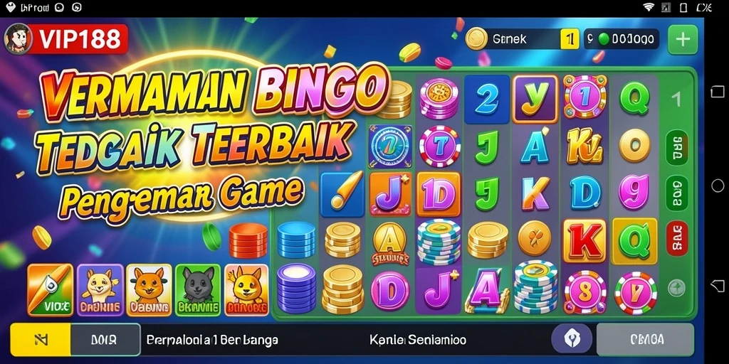 Tangkapan layar gameplay Bingo di VIP188 yang menarik.